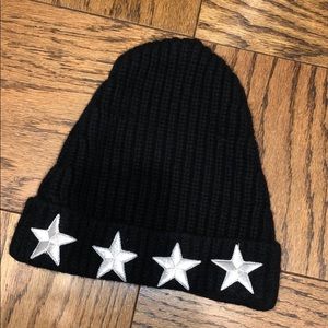 Lauren Moshi Blix Metallic Stars Slouch beanie